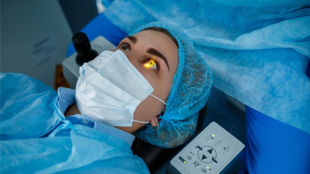 Lasik eye surgery