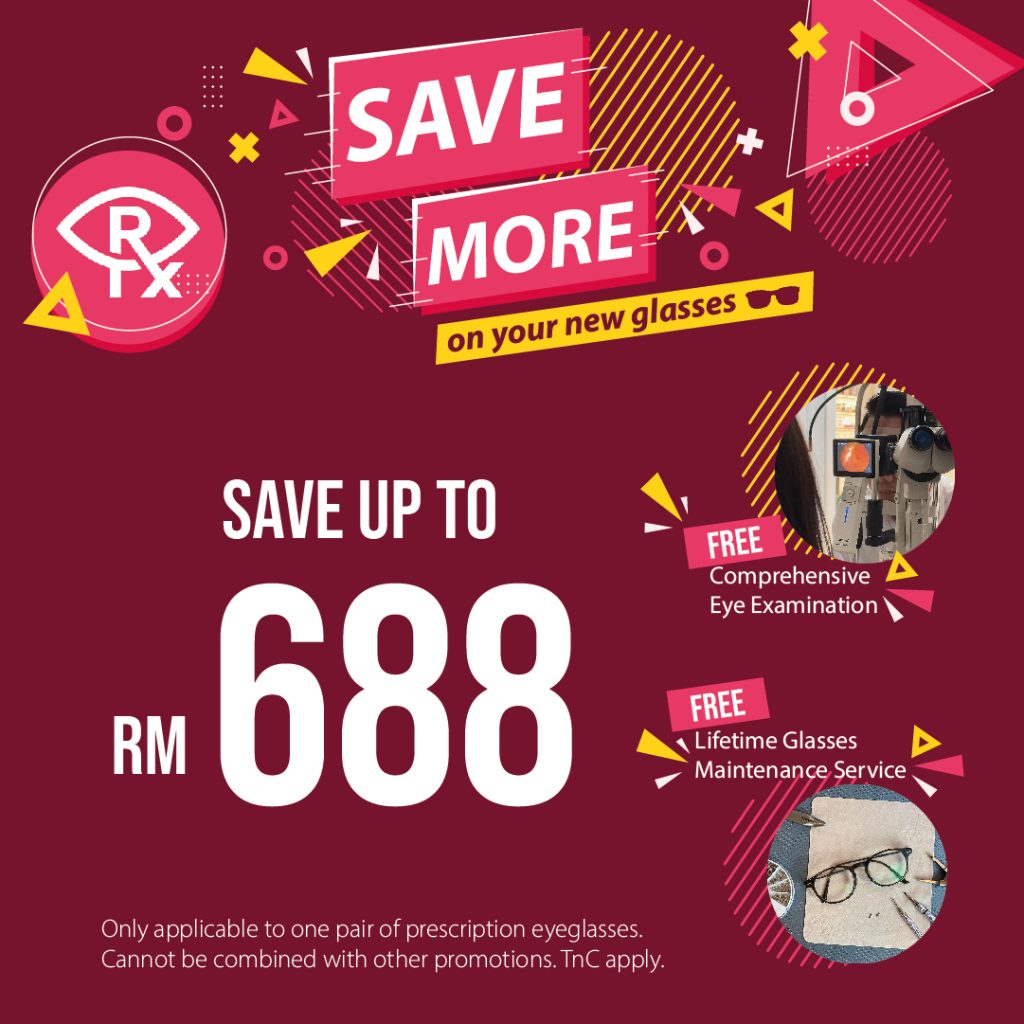 Save more on new glasses promo